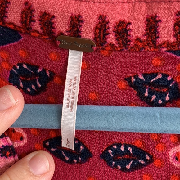 Free People Sleeveless Mini Dress Size L - Picture 4 of 11